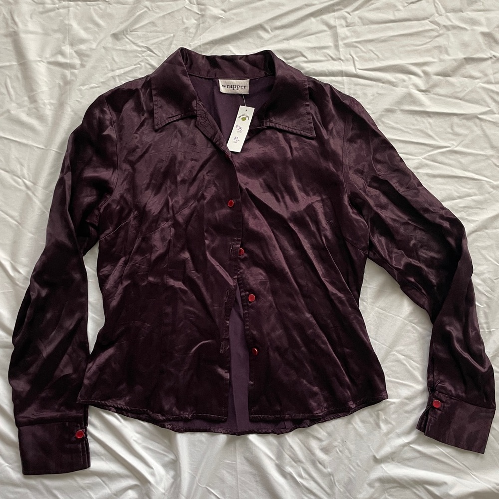 wrapper polysilk button top